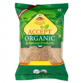 Accept Organic Cumin Seeds   Pack  500 grams